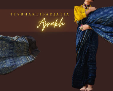 Timeless Traditions, Modern Elegance: Ajrakh Modal Silk Sarees Steal Hearts in Australia