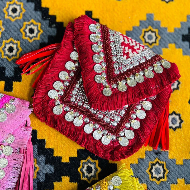 The Ruby Red Boho Bag