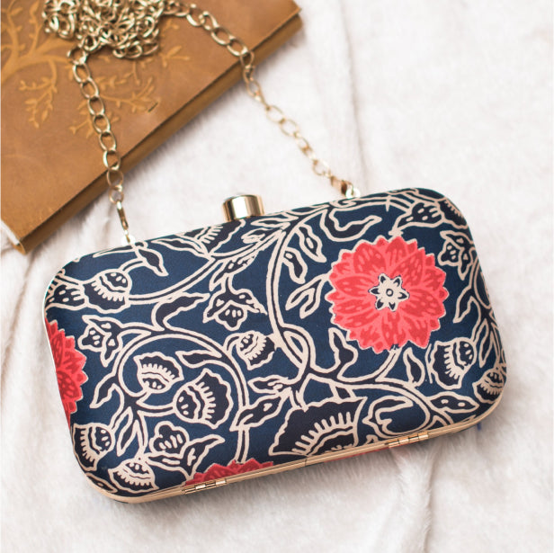 Dahlia Flower Print Bag