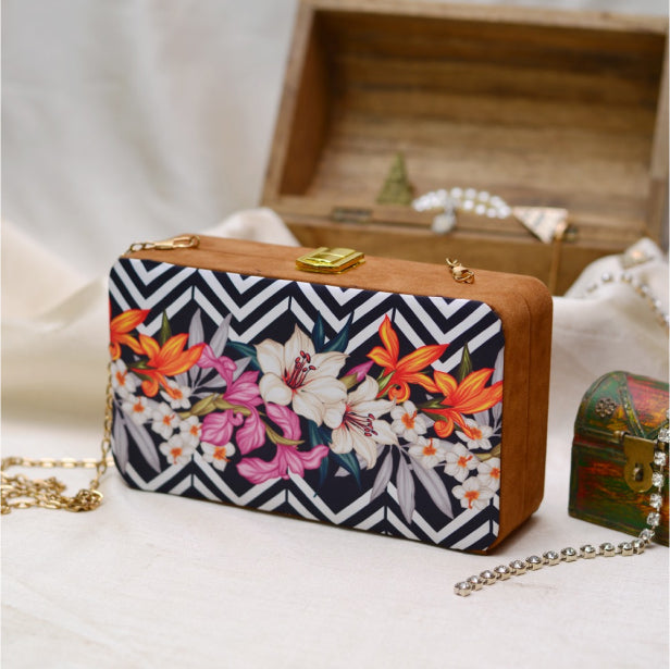 Floral Print Sling Bag