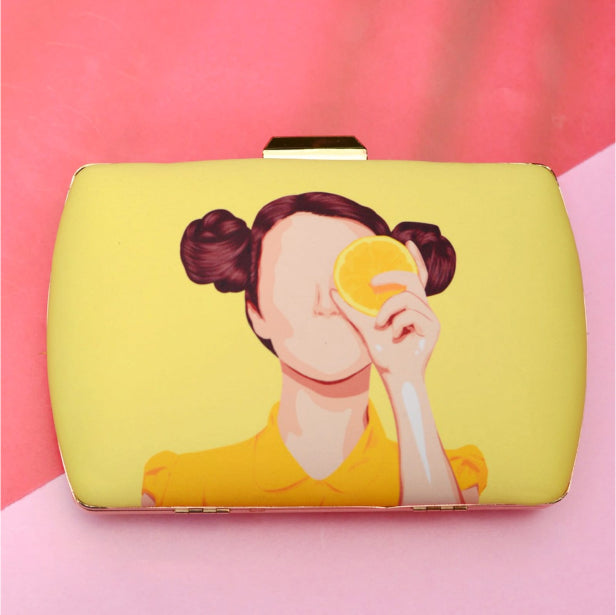 Lemon Yellow Sling Bag