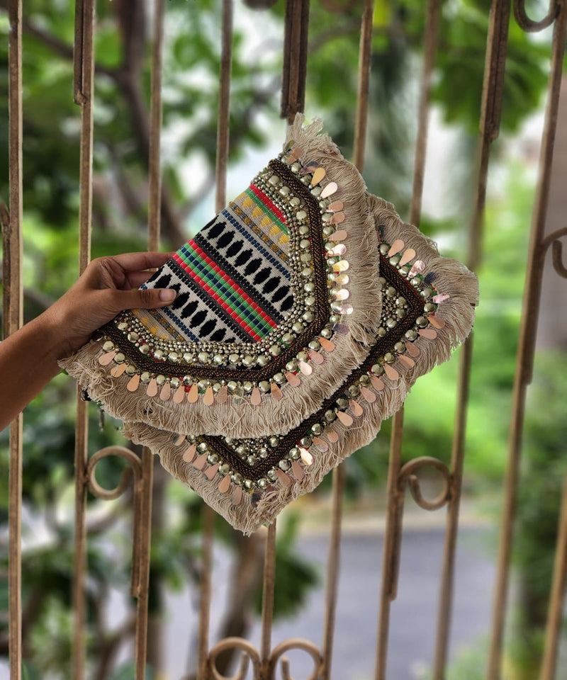 Multi Color Big Boho Bag