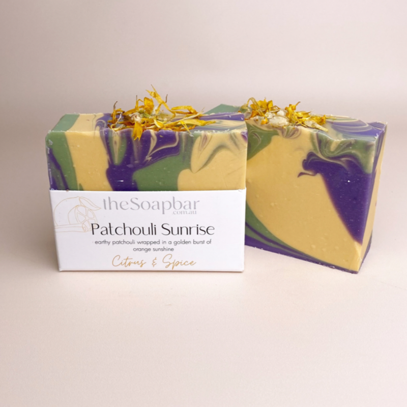 Patchouli Sunrise Soap bar