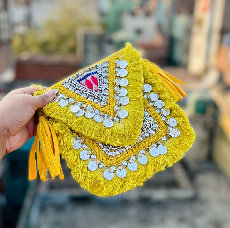 Yellow Boho Bag